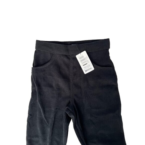 HUE U24267 Butter Twill Jean Style Legging Black ( XS ) - Picture 4 of 5